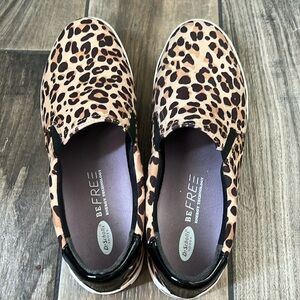 Dr Scholls Leopard Tennis Shoes